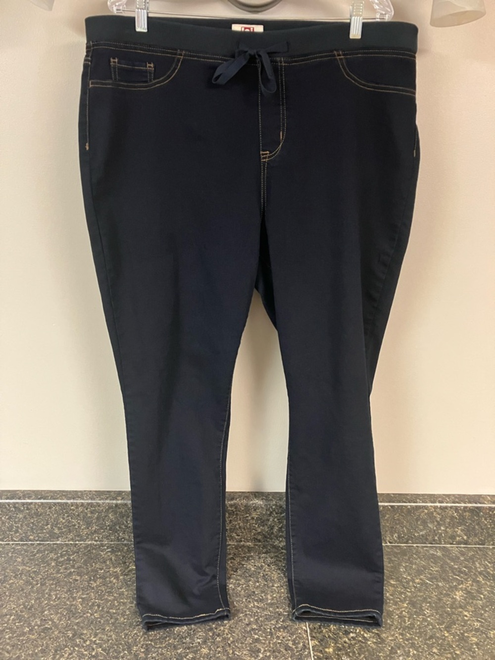 LEI juniors plus skinny pull on jeans 3x